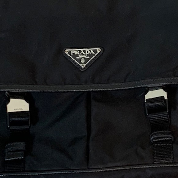 Prada Nylon and Saffiano Shoulder/Messenger Bag - Picture 14 of 14